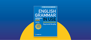English Grammar in Use book cover.